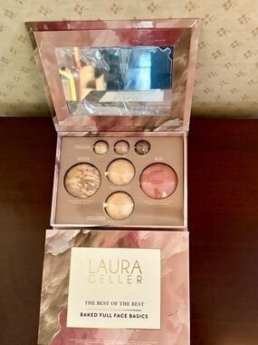 Laura Geller Full Face Basics Palette in Pink and Gold Tones